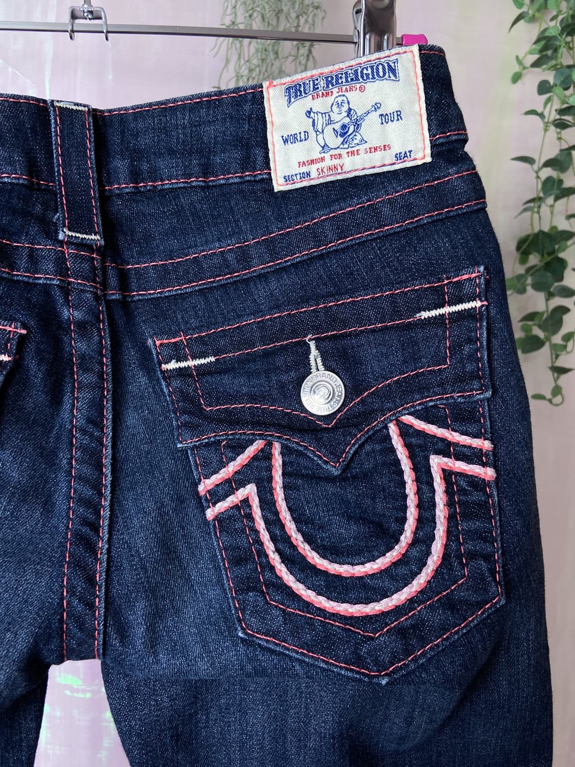 트루릴리전 스키니핏 골반팬츠 lowrise denim 상품이미지8