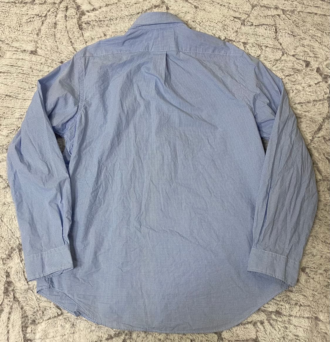 [M] 랄프로렌 폴로 셔츠 체크 블루 상품이미지4