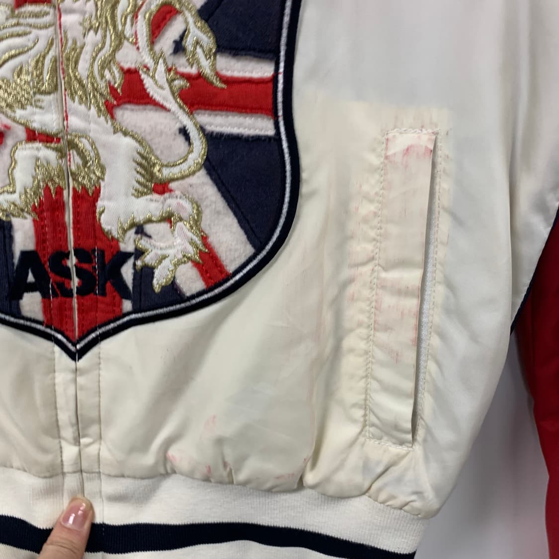 Ask y2k 와투케 새틴 바람막이 상품이미지9