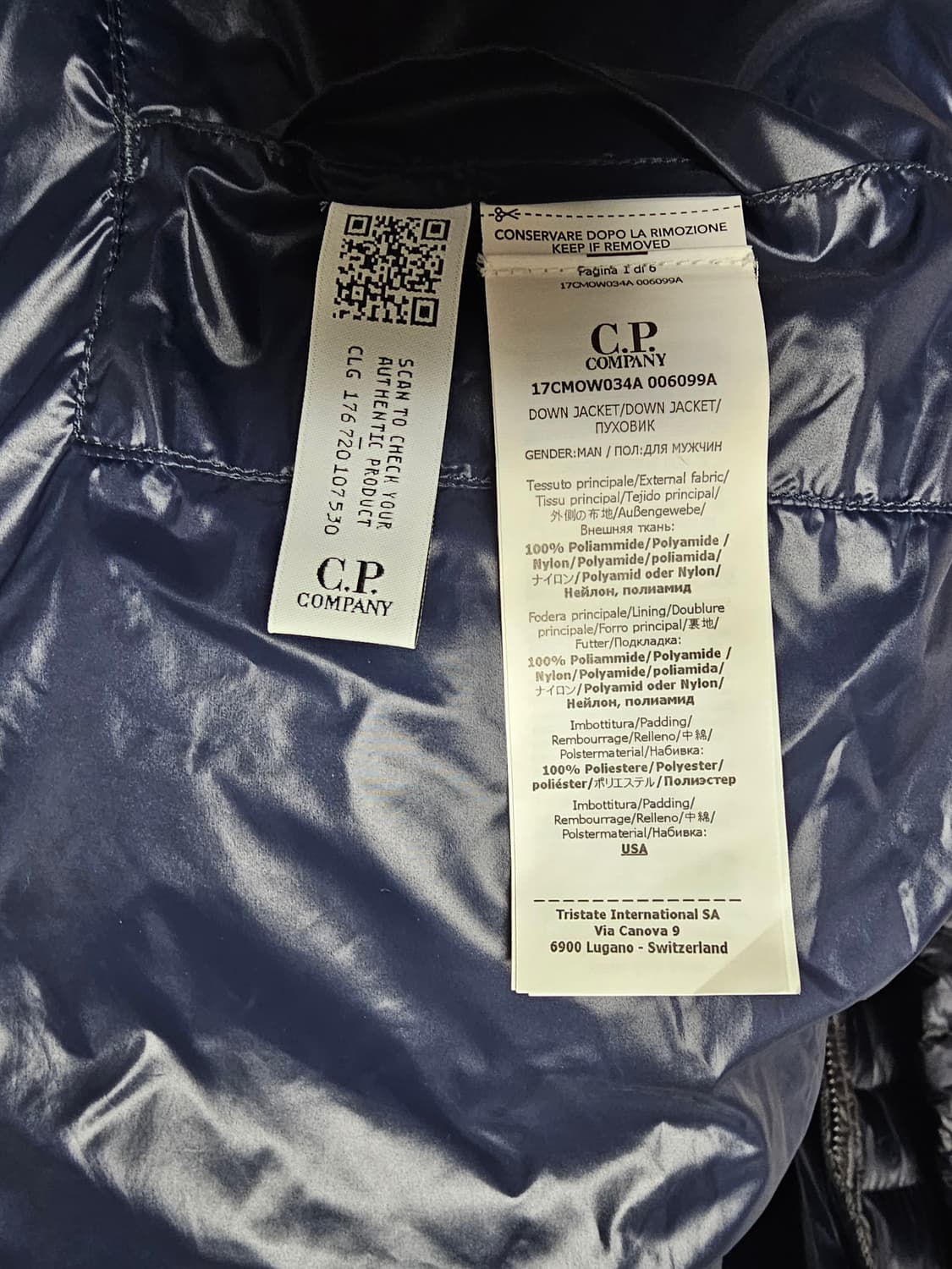 CP컴퍼니 D.D SHELL 경량 다운 패딩 24FW 상품이미지9