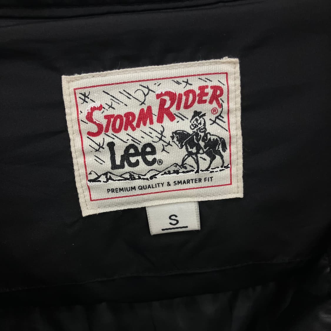 Lee 리 블랙 어센틱 다운 패딩 S 상품이미지3