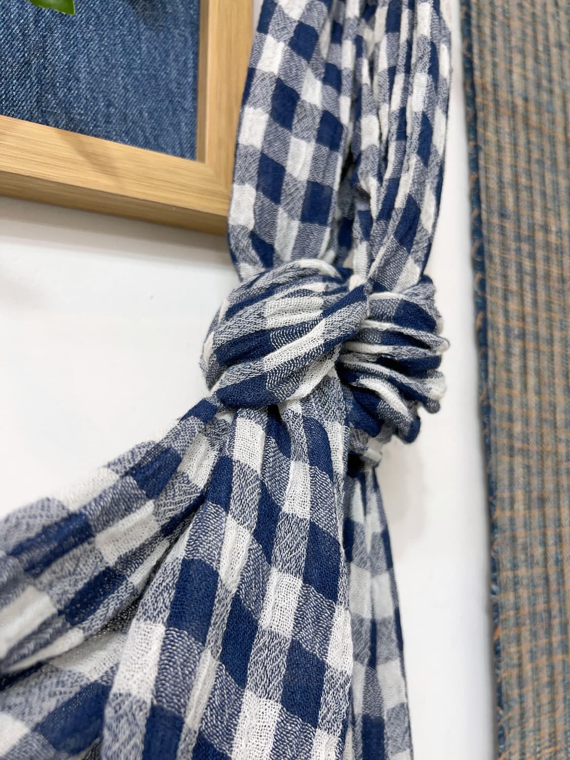 BRAND UNKNOWN (JPN) Gingham Check Stall  상품이미지7