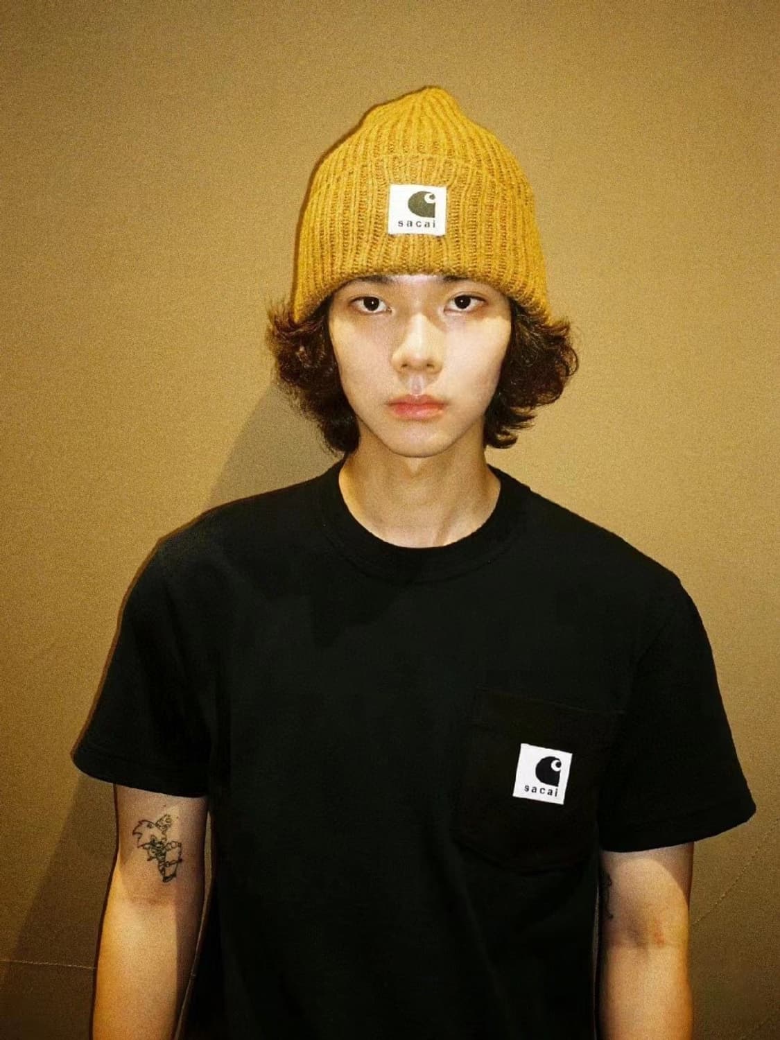 칼하트 x 사카이 패치로고 비니 상품이미지2