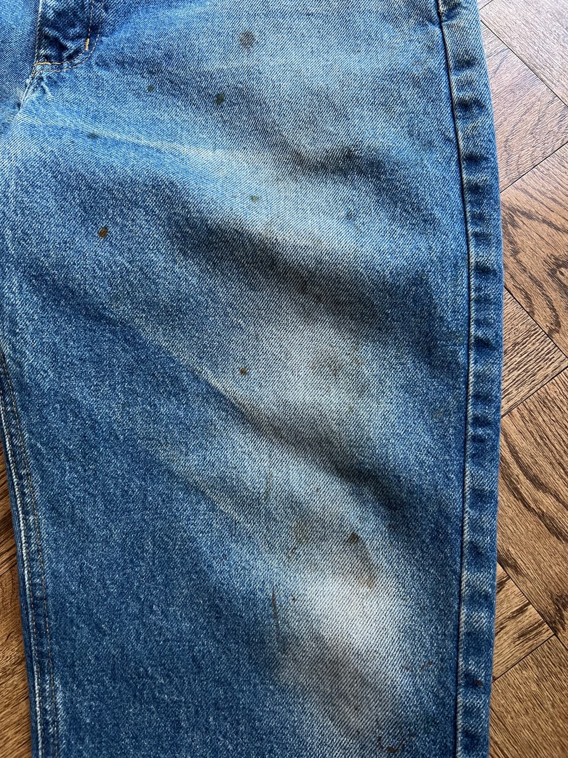 [36]칼하트 USA 더티워싱 워크 데님 팬츠 상품이미지4