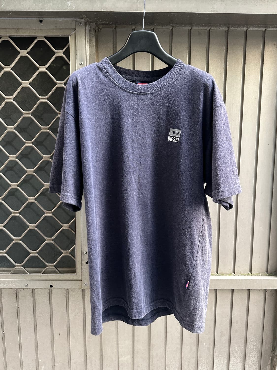 DIESEL old vintage rubber print logo tee 상품이미지1