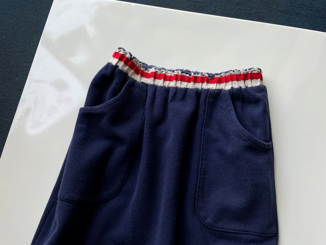 Sweat cotton mid skirt 상품이미지5