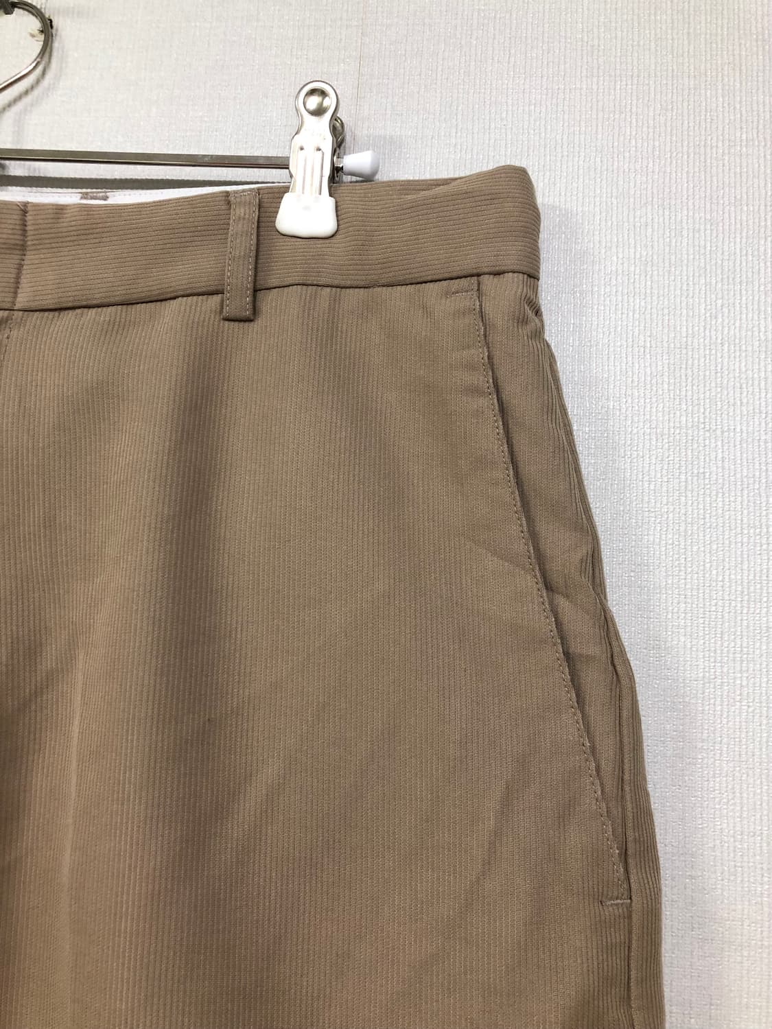 오클리 레이온 폴리 트라우저 슬랙스 쇼츠 반바지 32 _ 베이지 상품이미지2