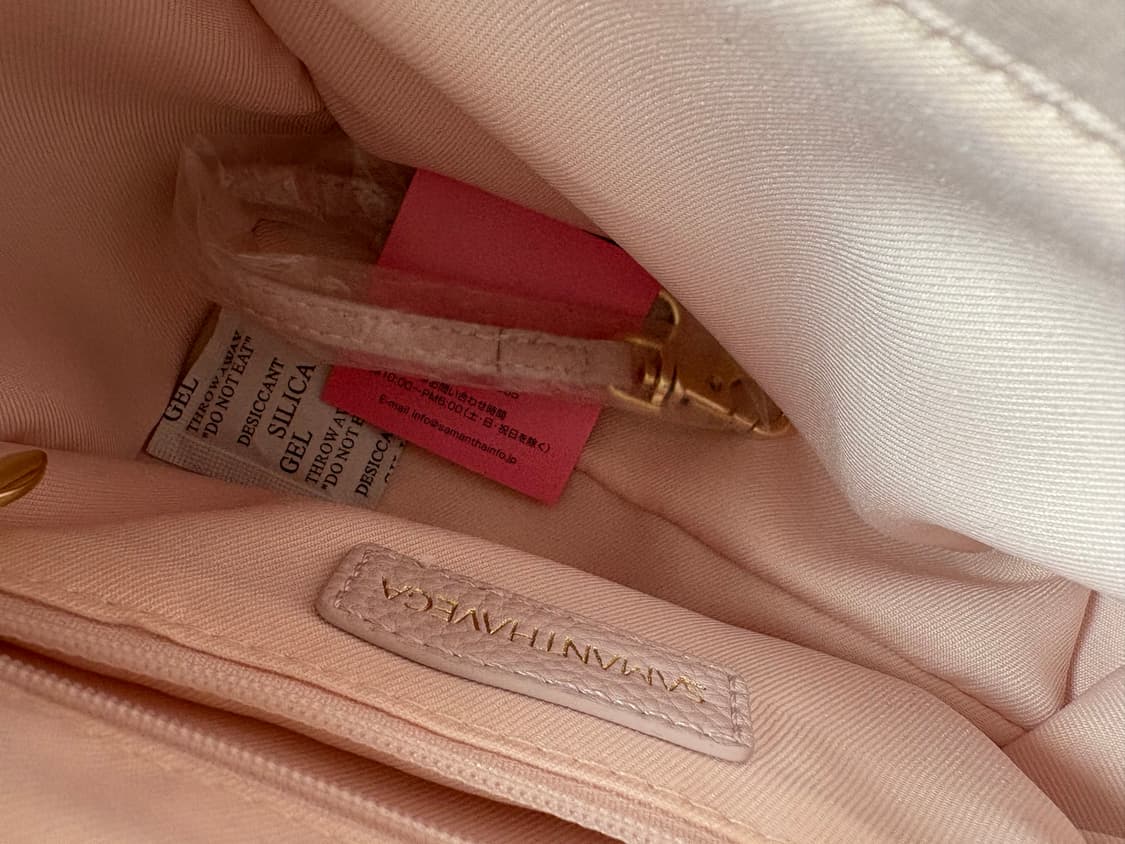 사만사베가 하트 비쥬플래터 프릴 리본스터즈 숄더백 토트백 상품이미지2