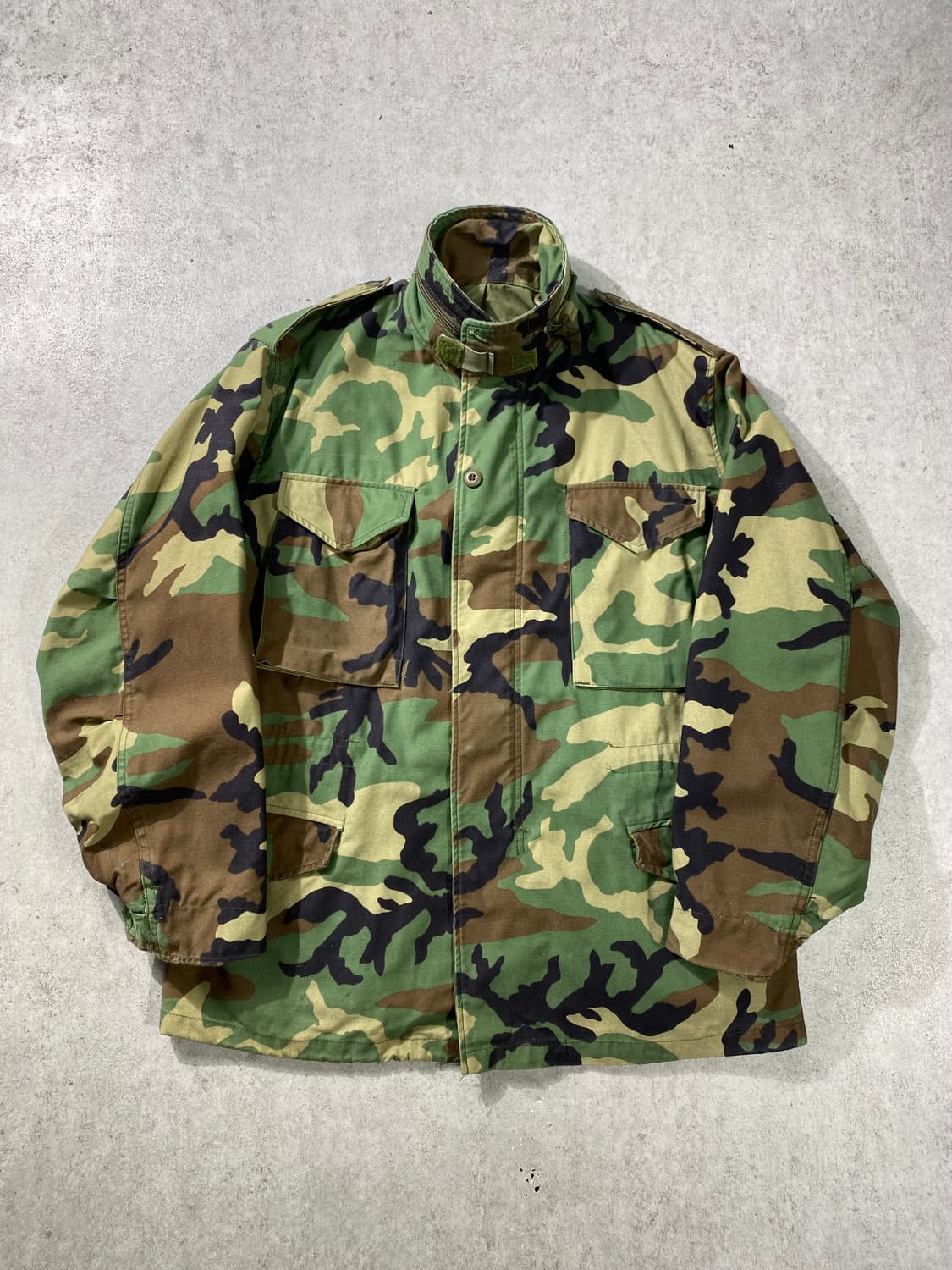  [US M] 90s U.S.ARMY 미군 우드랜드 M65 필드자켓 상품이미지1