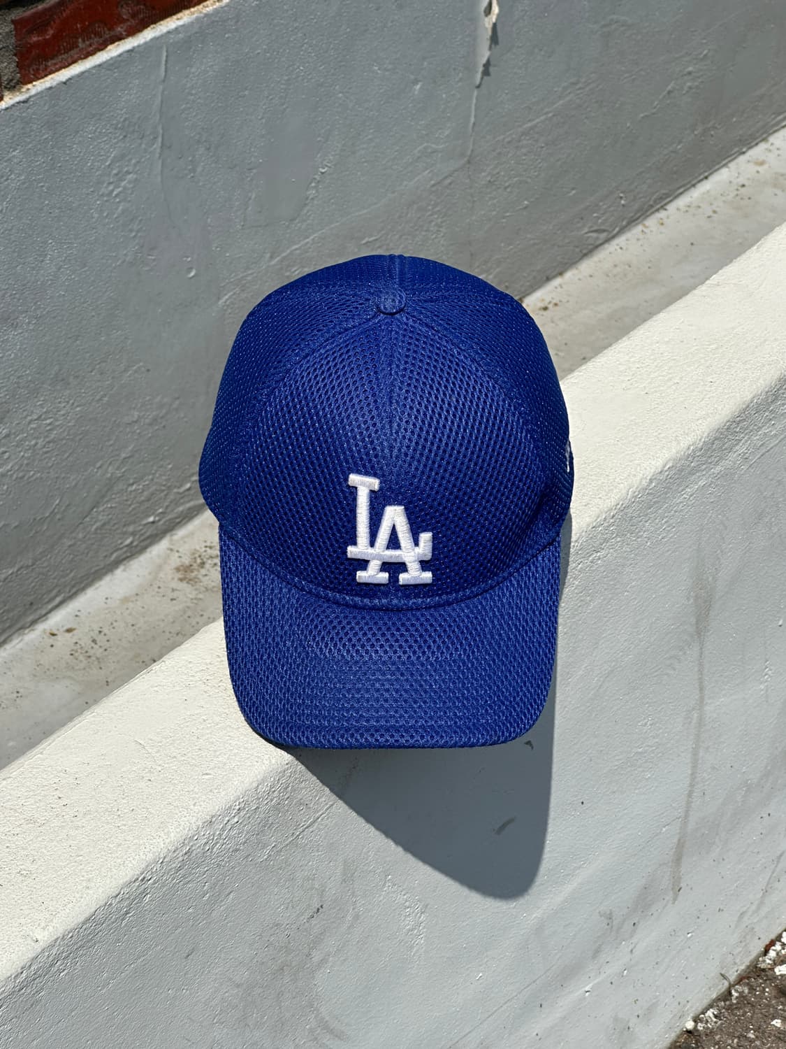 [S-M] MLB 엠엘비 LA다저스 메쉬 블루 볼캡 모자 상품이미지1
