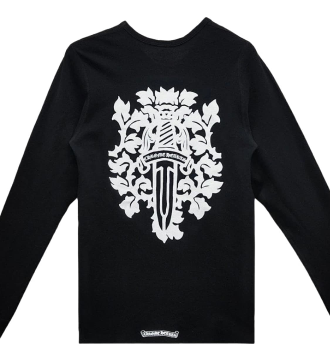 크롬하츠 대거 와플 써멀 롱슬리브 블랙 XXL 상품이미지1