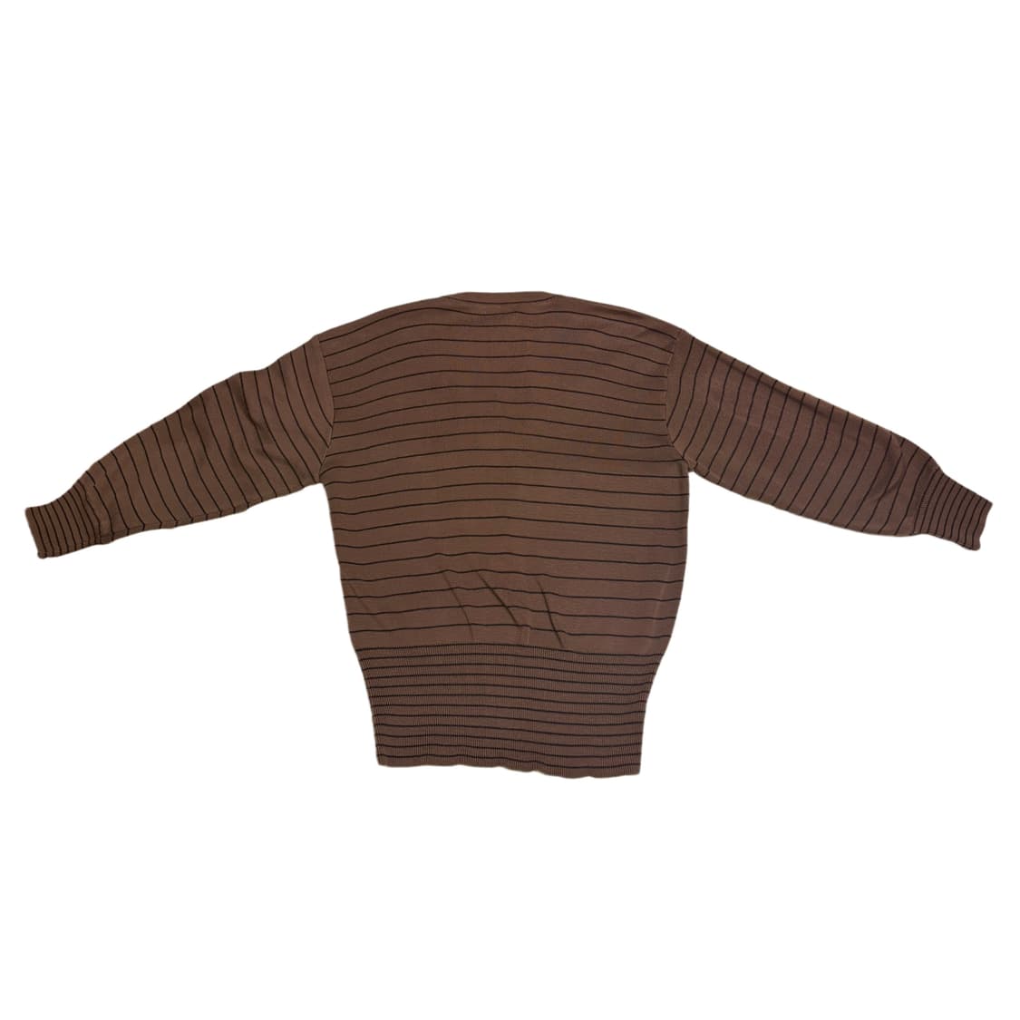 빈티지 브라운 스트라이프 자수 가디건 상품이미지7