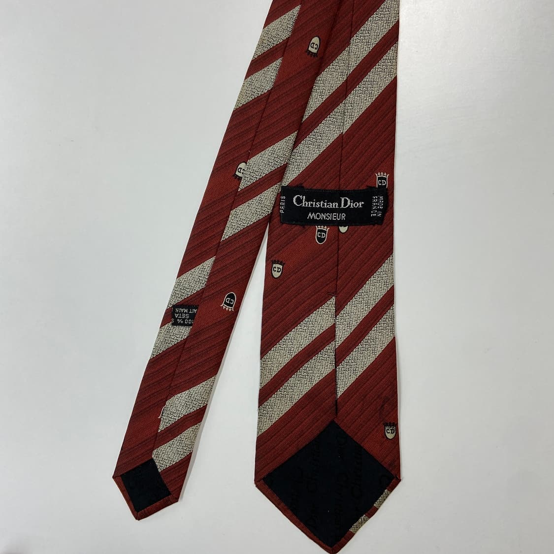 크리스찬 디올(Dior) CD 명품 정품넥타이 8.1cm 상품이미지2