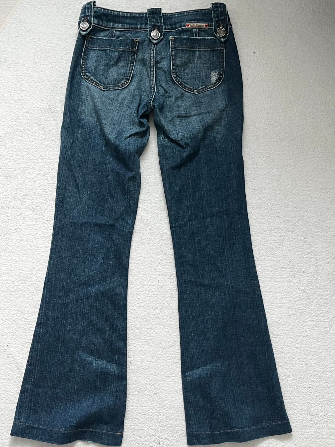 Juicy Couture 부츠컷 로우라이즈 데님 상품이미지4