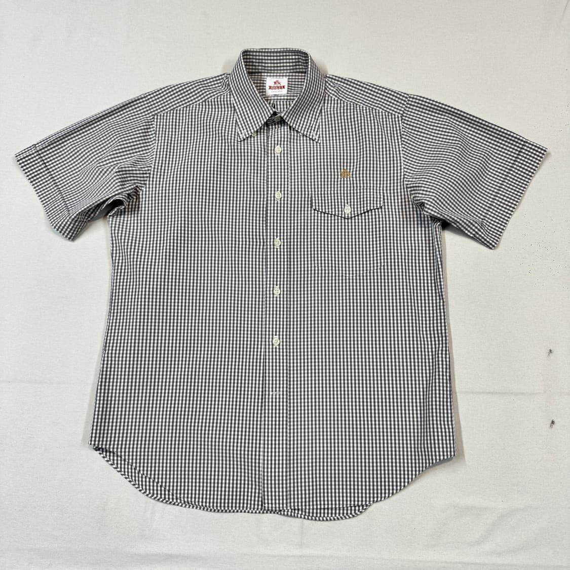 L) 바라쿠타 깅엄체크 반팔 셔츠 상품이미지1