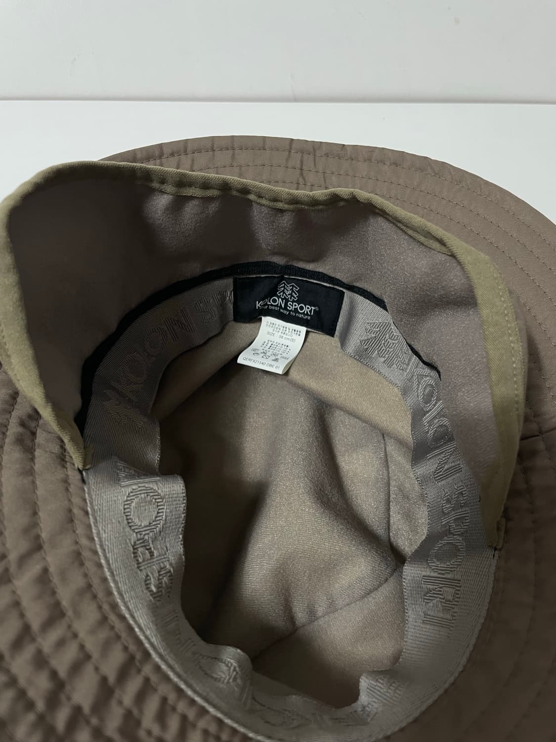 코오롱스포츠 버킷햇 모자 정품 상품이미지4