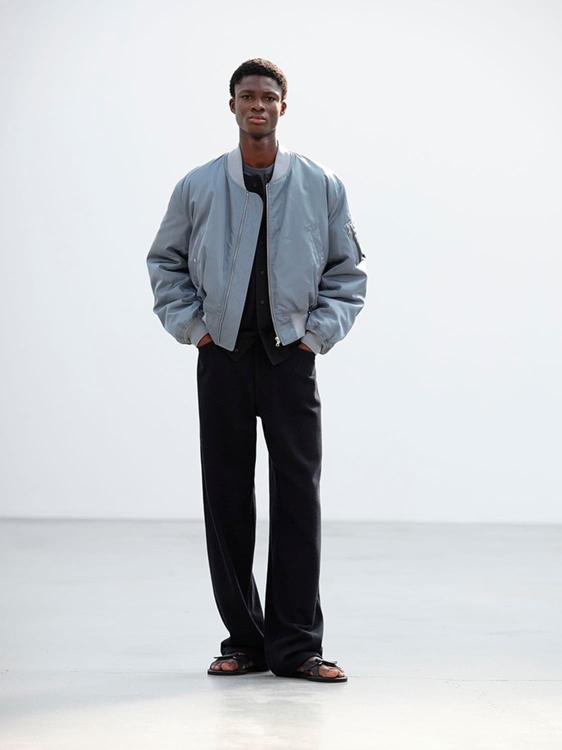 auralee silk ma-1 black 5 상품이미지1