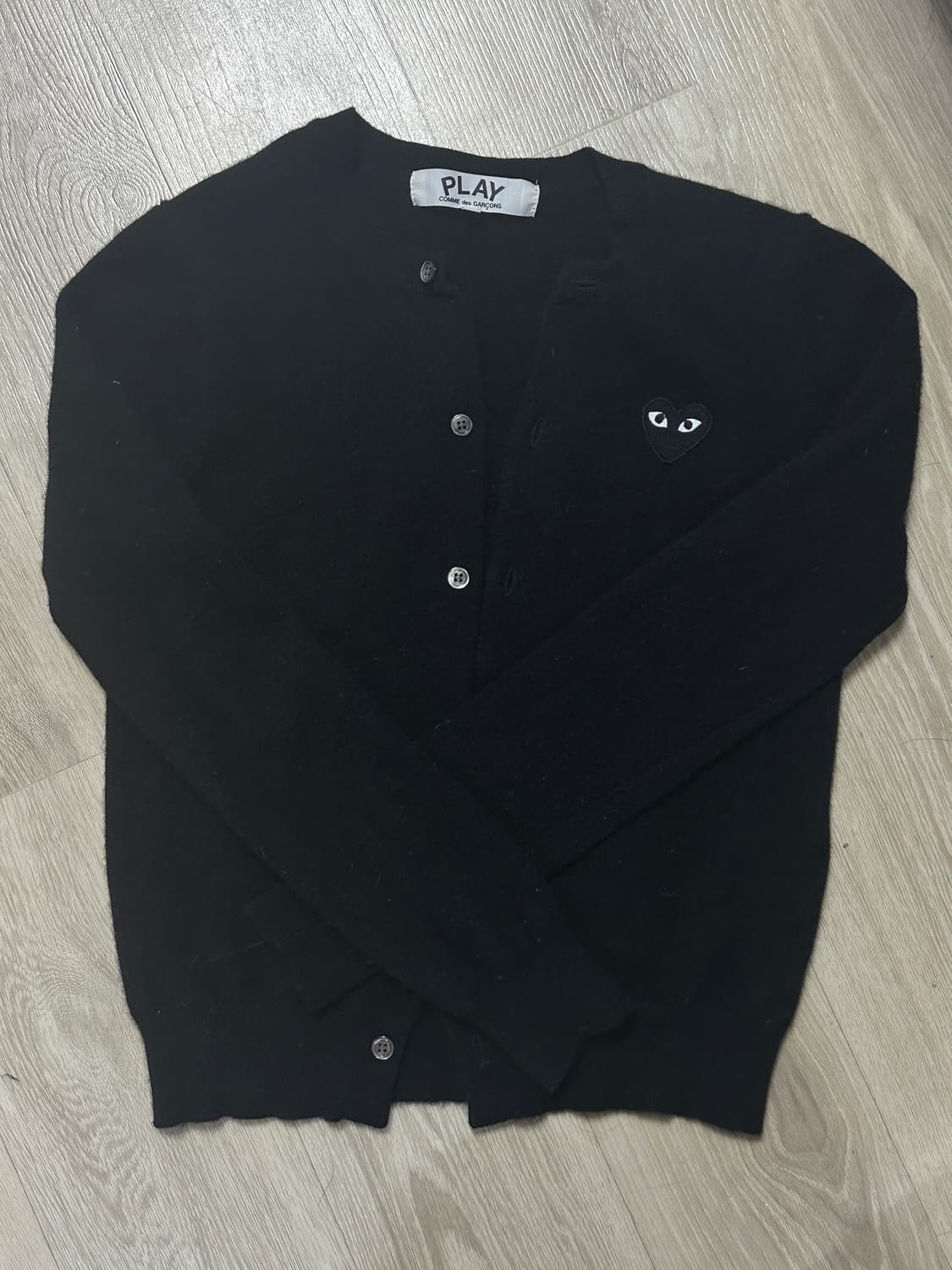 꼼데가르송 여성 가디건 블렉와펜 M 상품이미지1