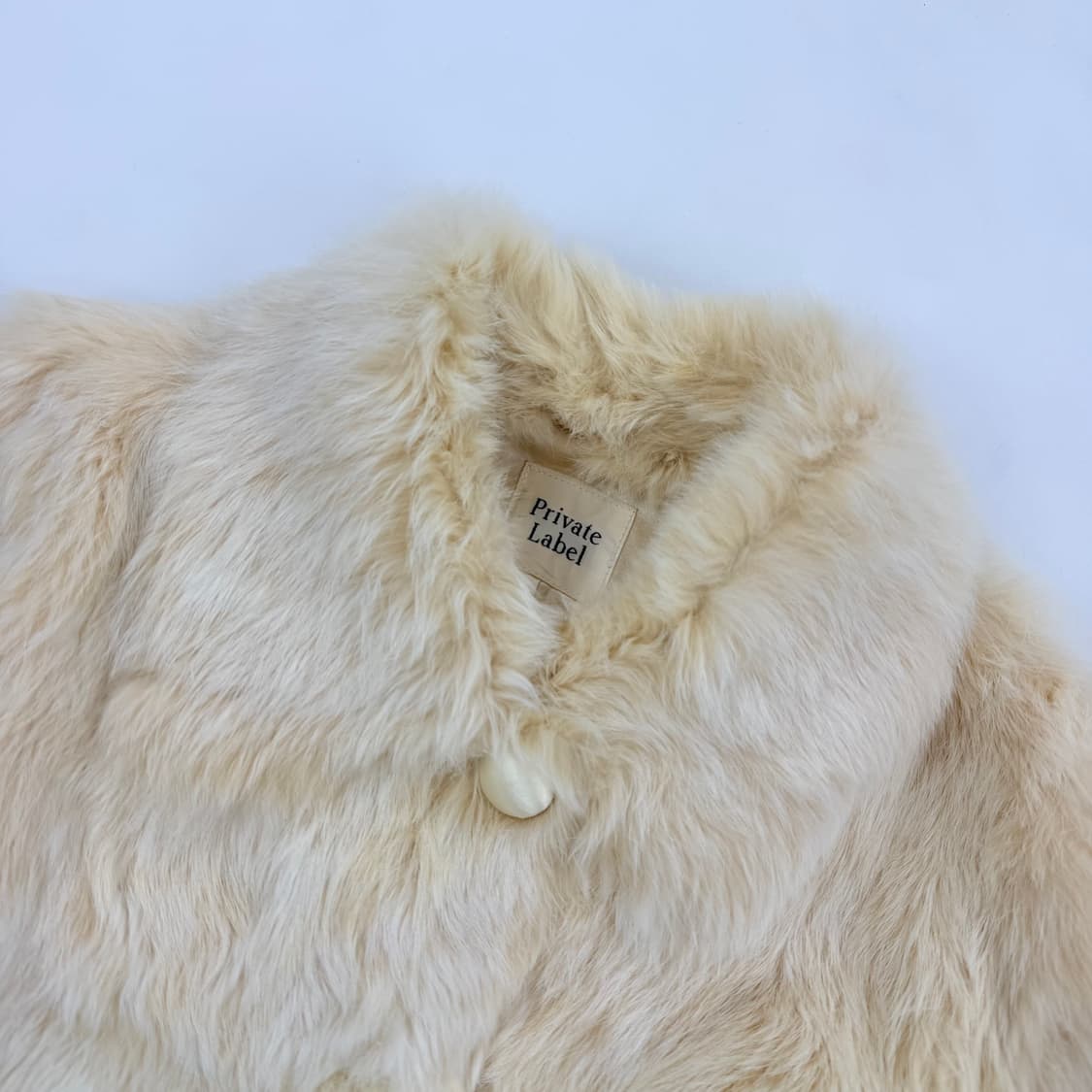 일본빈티지 토끼털 퍼 자켓 상품이미지5