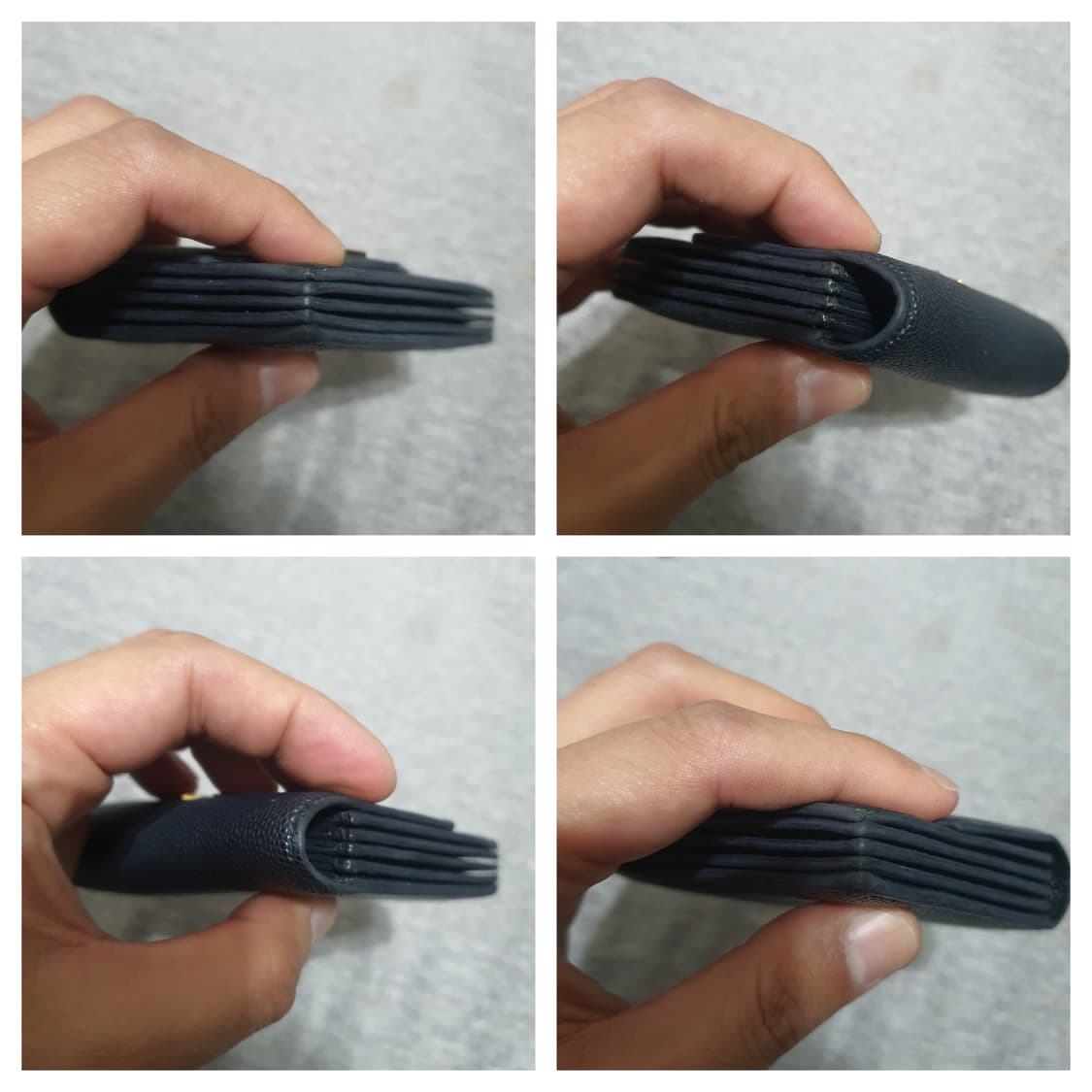 정품 입생로랑 아코디언 명함 카드지갑 상품이미지5