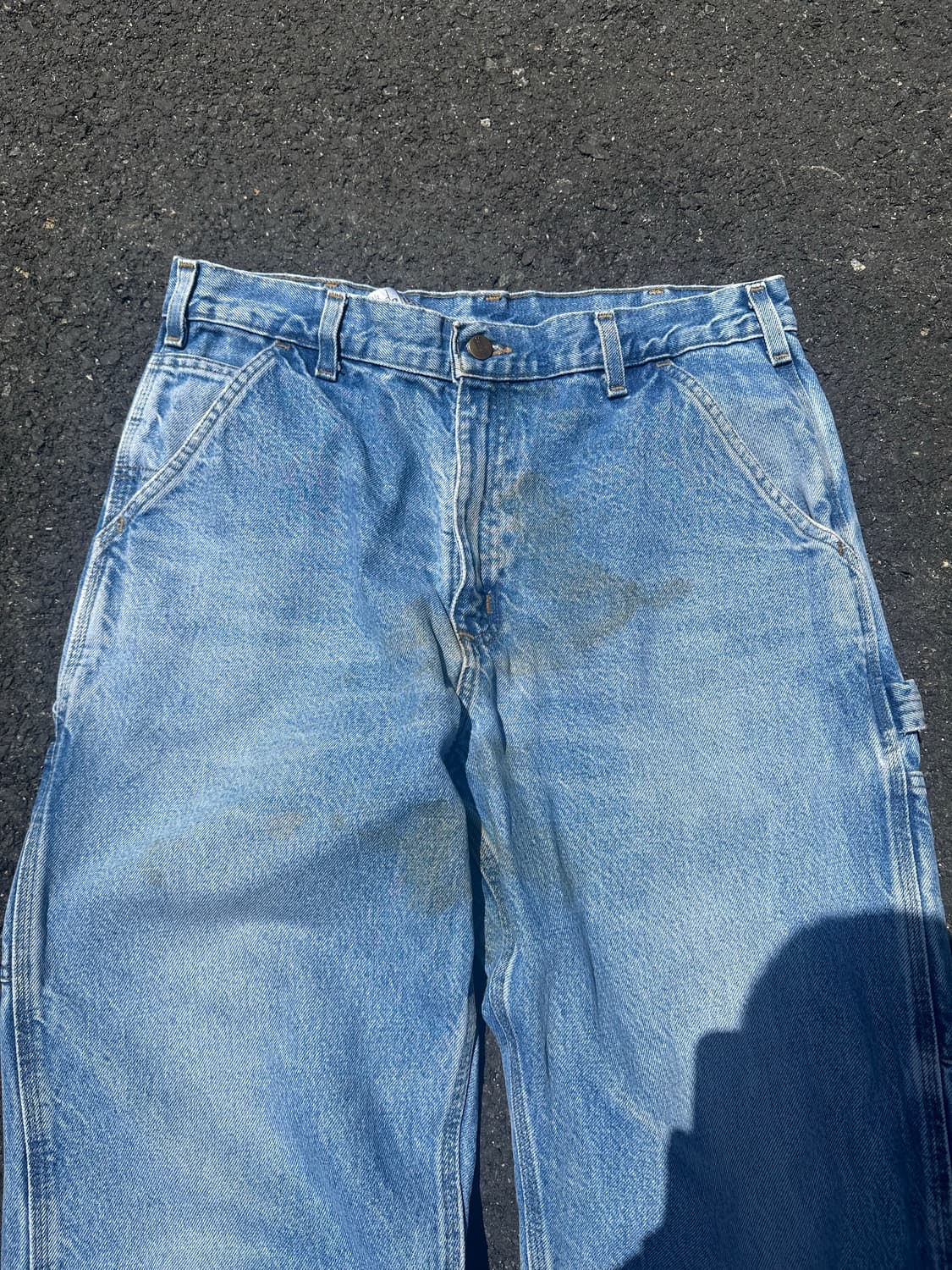 00’s Carhartt washed work denim pants 상품이미지7