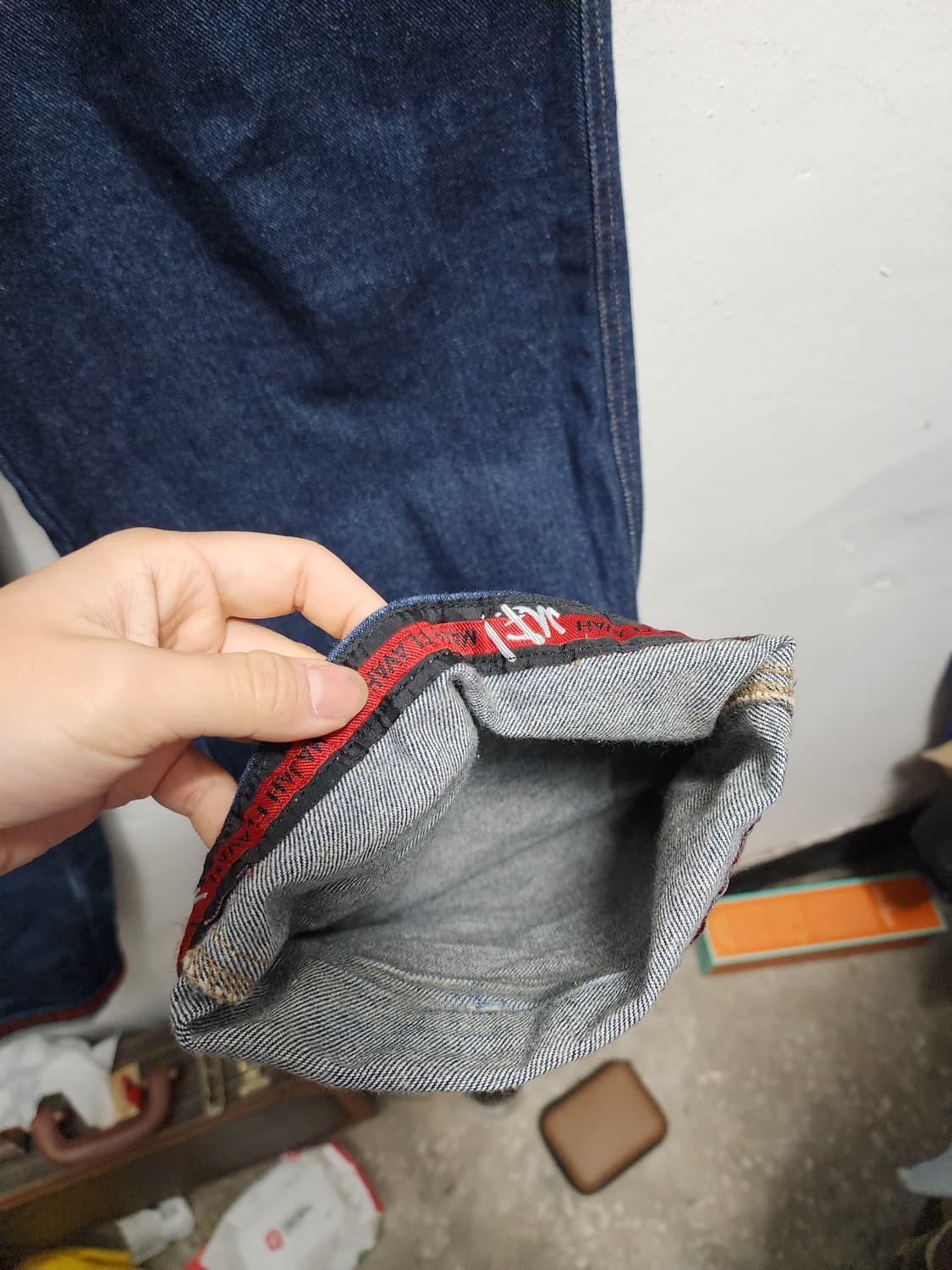 마자플라바 90s 힙합 디테일 데님 상품이미지5