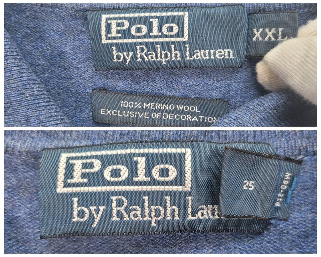폴로랄프로렌 메리노 울 카라넥 긴팔 니트 스웨터 2XL사이즈 상품이미지8