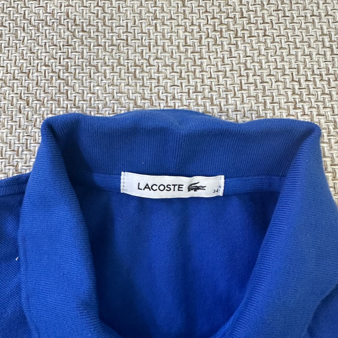 34 라코스테 여성용 피케 셔츠 원피스 0410D 상품이미지3