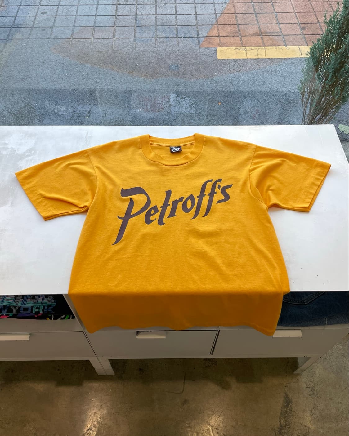 80‘s USA “Petroff's” T-shirt  상품이미지4
