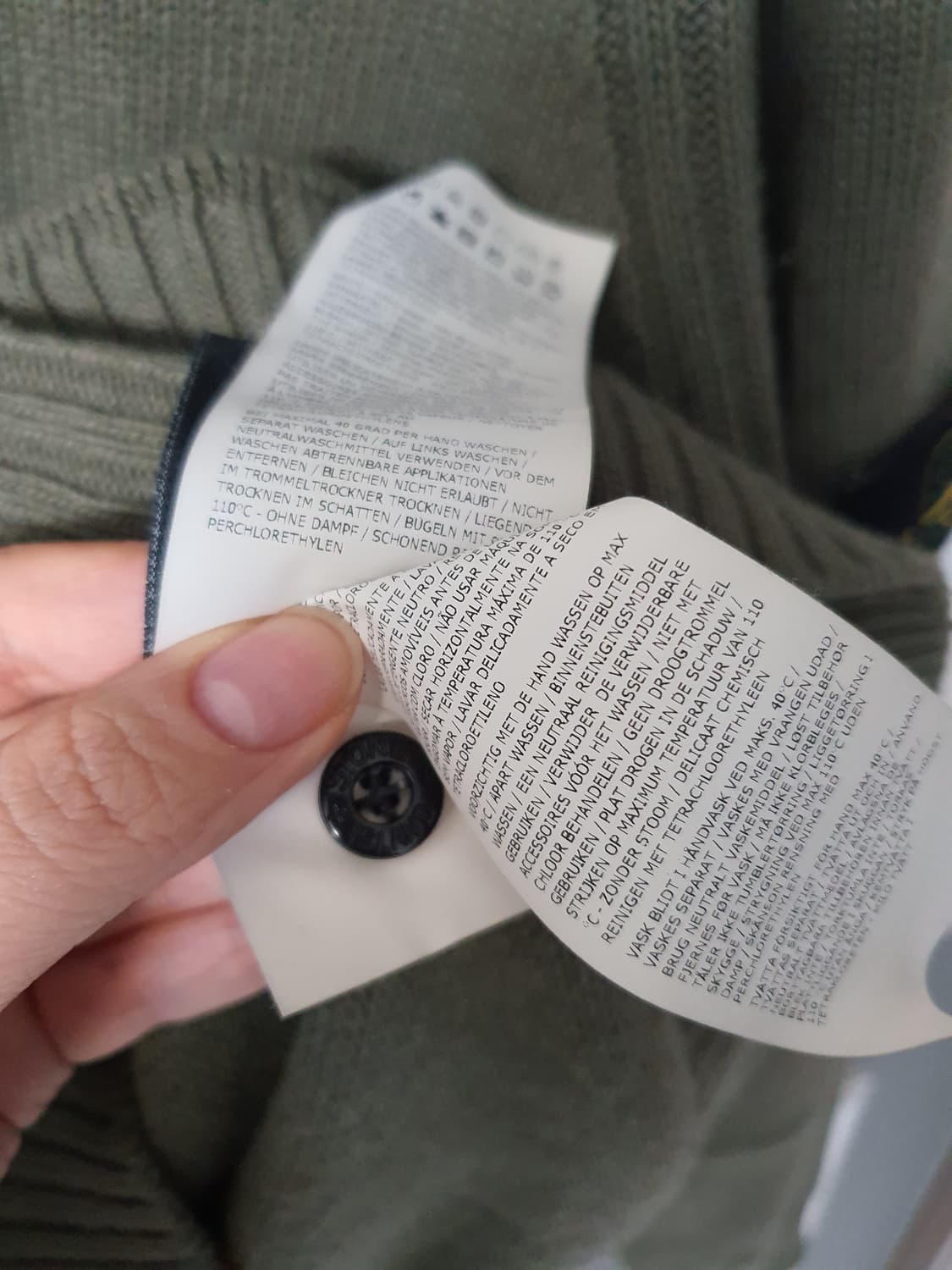 스톤아일랜드 니트 후드집업 상품이미지9