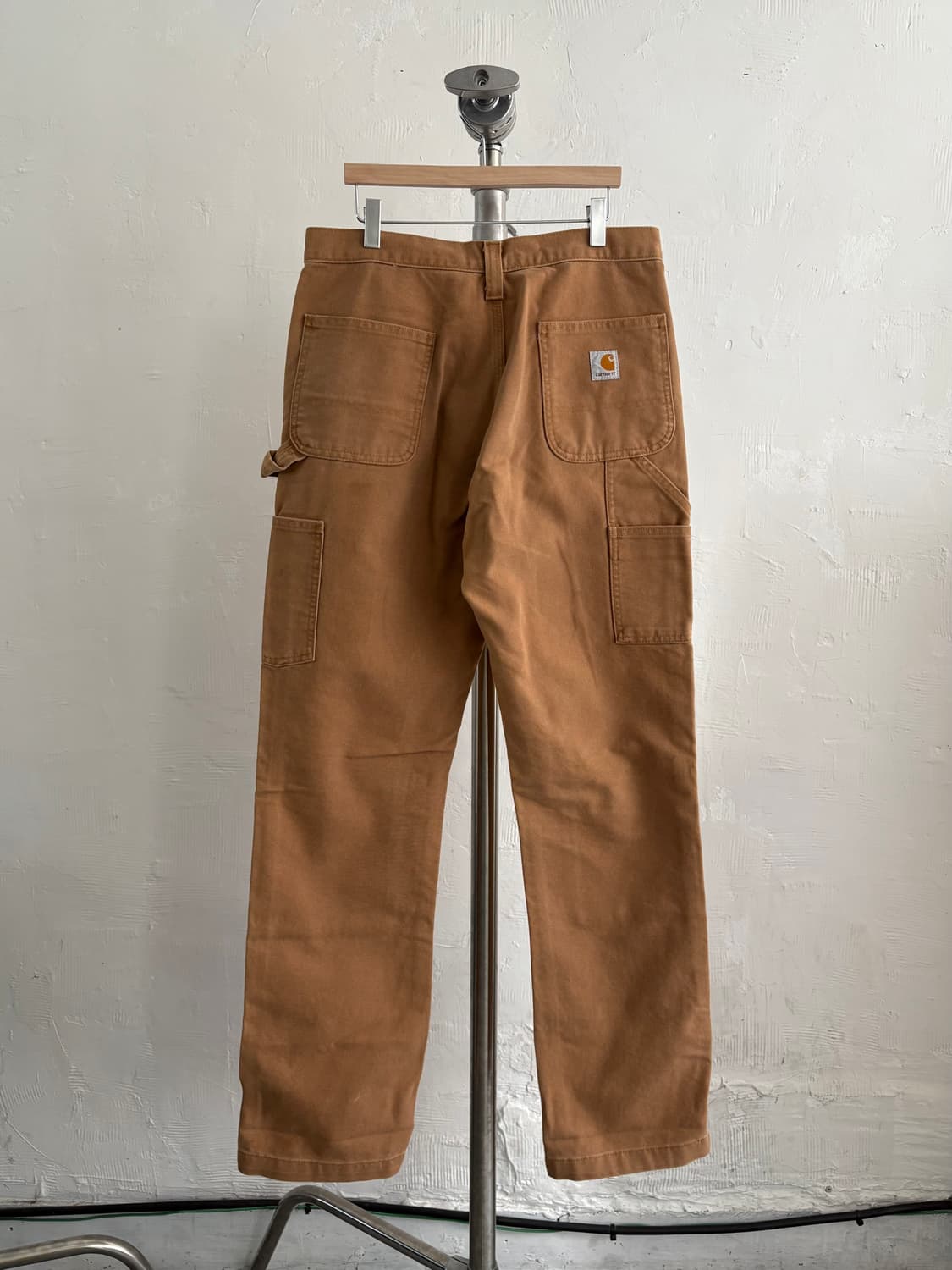 Carhartt 칼하트 베이지 더블니 팬츠 상품이미지4