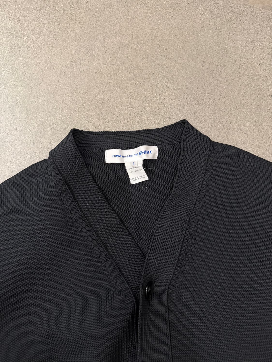 꼼데가르송(shirt) 배색 가디건 상품이미지2