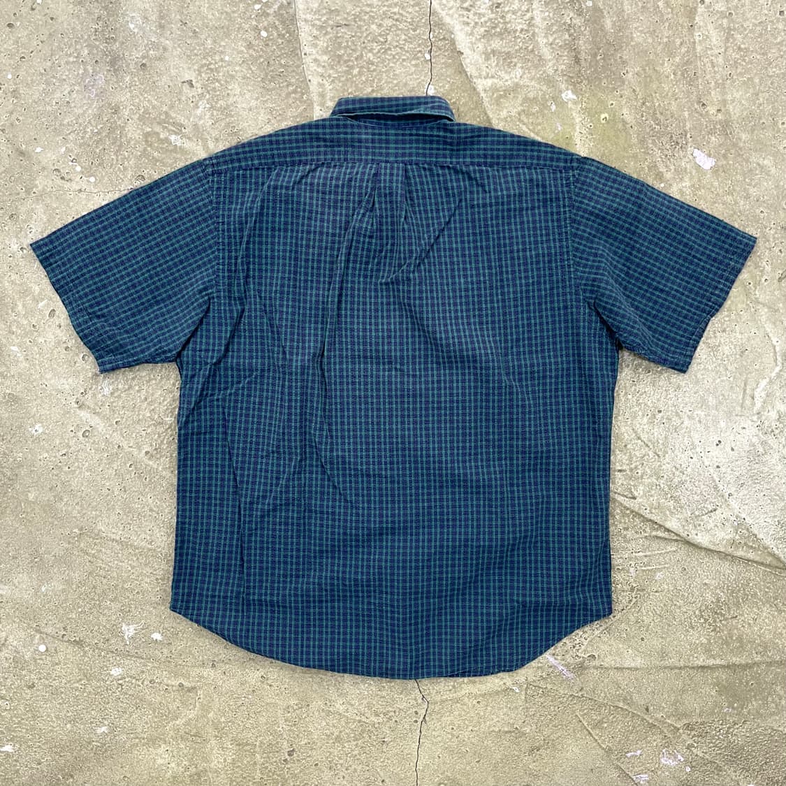 90's 폴로 시어서커 1/2 셔츠 XL 상품이미지2