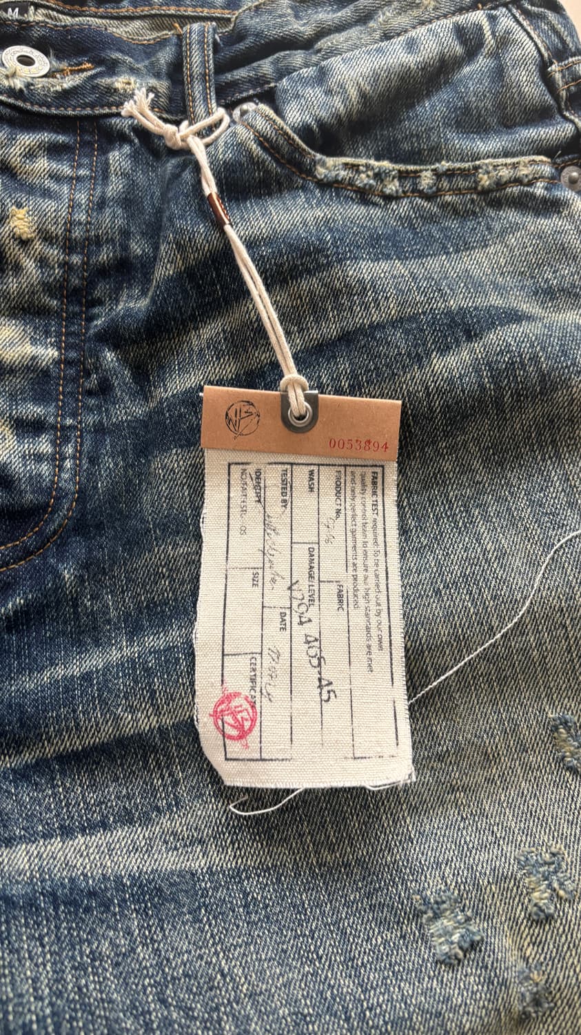 [신품] 노페이스 스튜디오 브로큰 러스트 페이딩 데님 M  상품이미지10