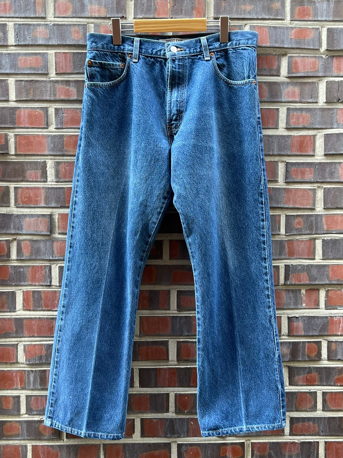 [34x30] 리바이스 517 부츠컷 데님 팬츠 플레어 청바지 상품이미지1