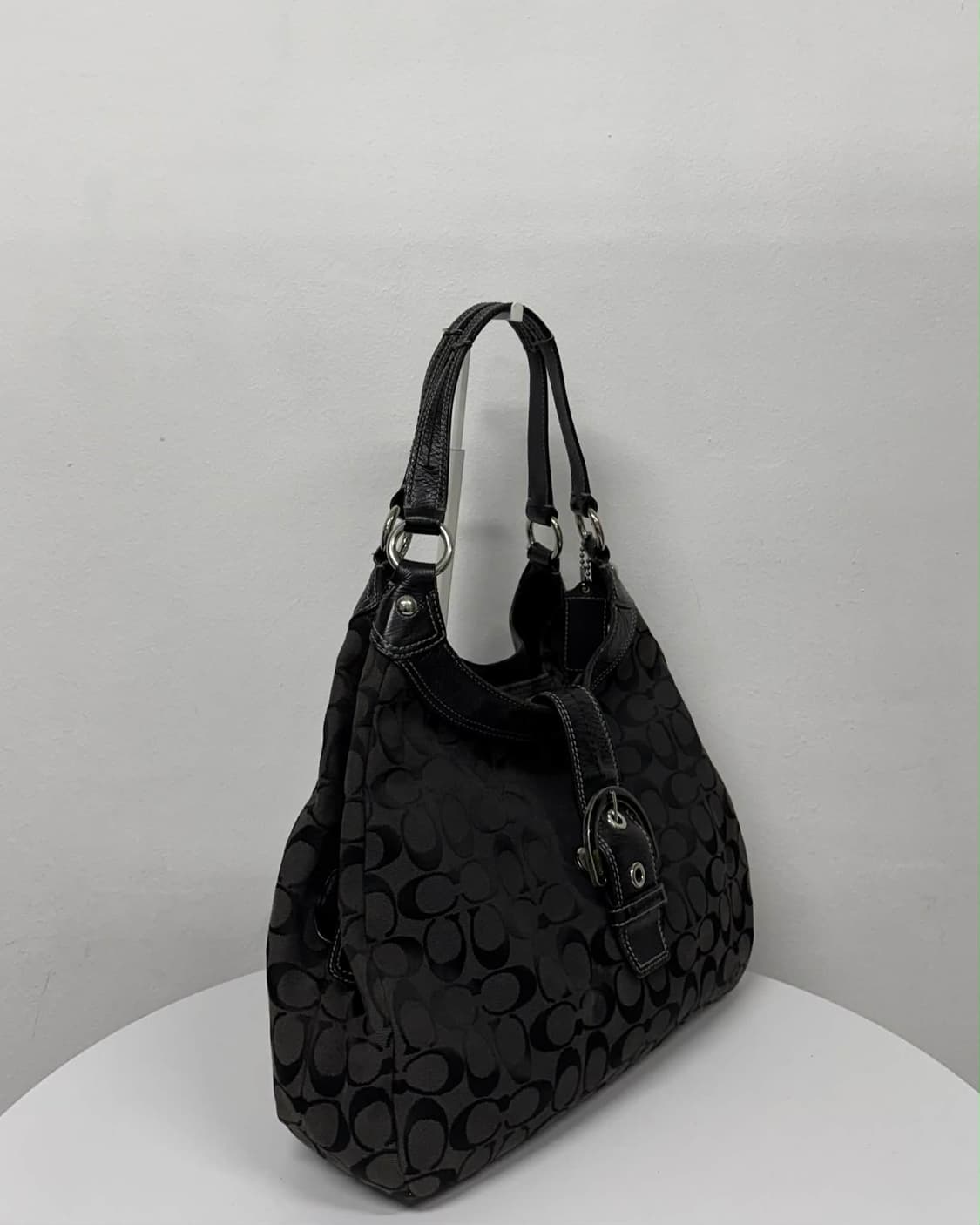 코치 시그니처 빅버클 자카드 숄더 토트백 상품이미지2