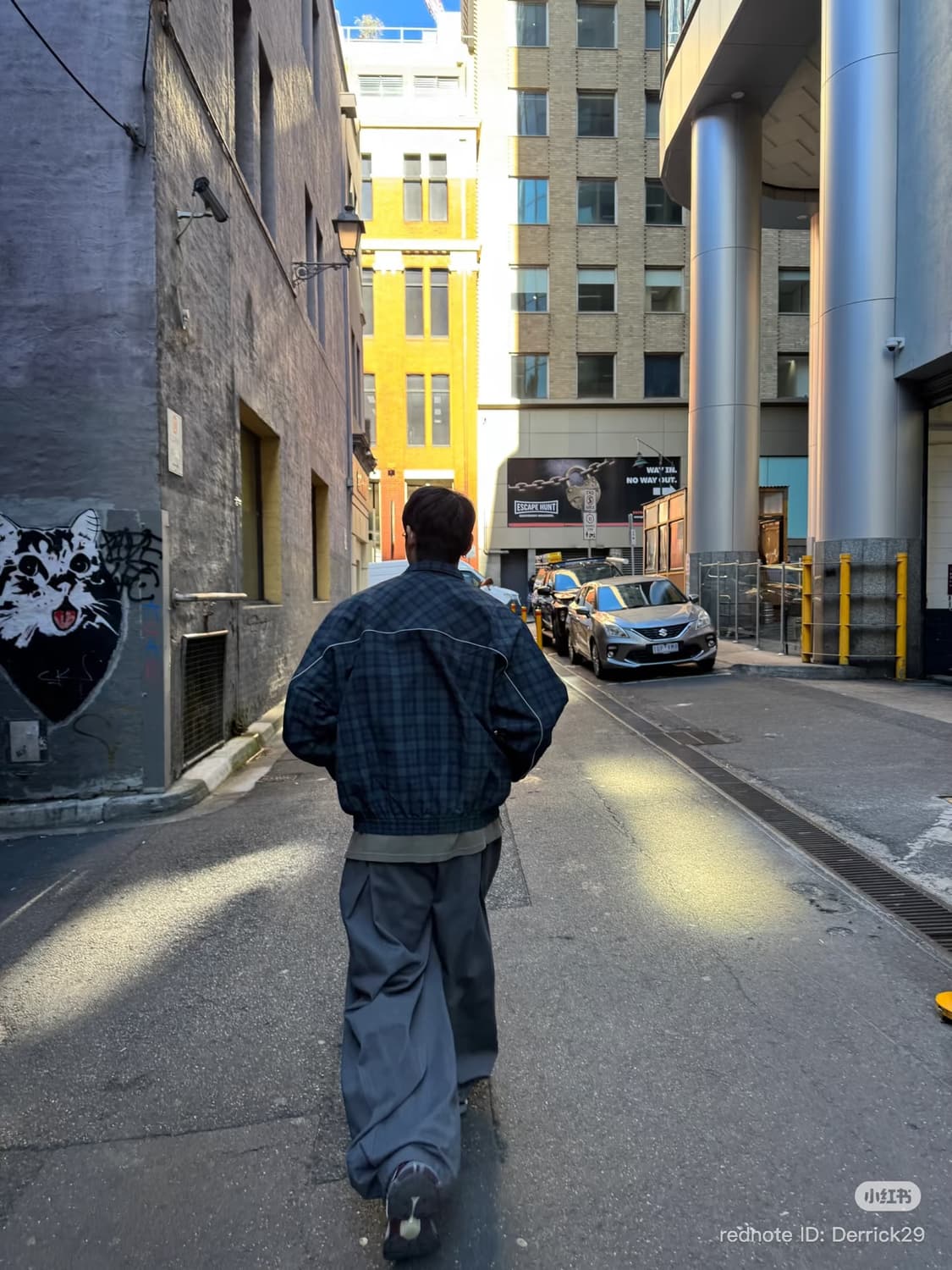 마틴로즈 타탄 체크 파이핑 트랙 자켓 상품이미지7