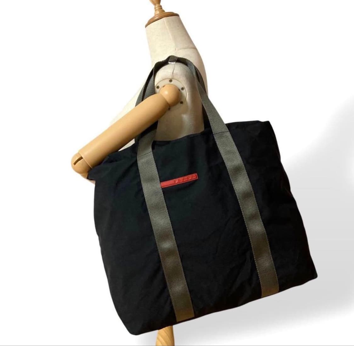 프라다 스포츠 00s 테수토 나일론 토트백 상품이미지8