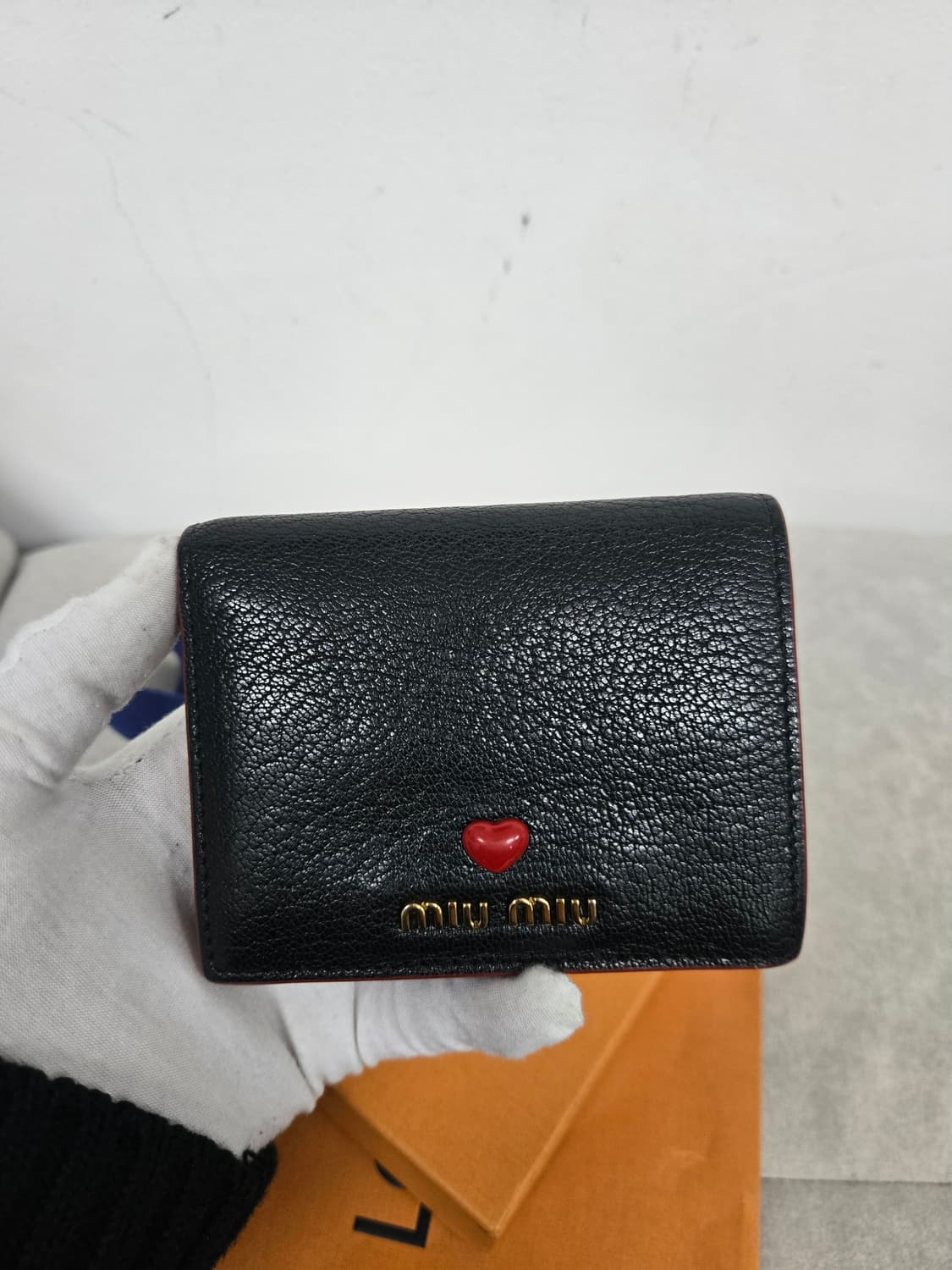 [보증서 정품] 미우미우 반지갑 상품이미지5