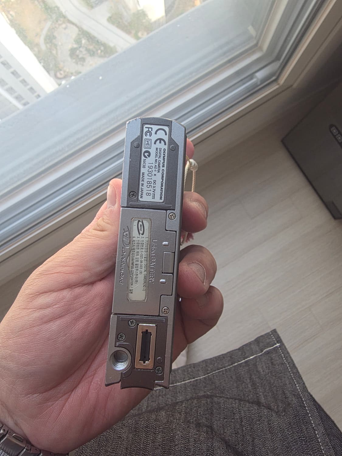 올림푸스 AZ-1 디지털 카메라 실버 전지현디카 s급 상품이미지3