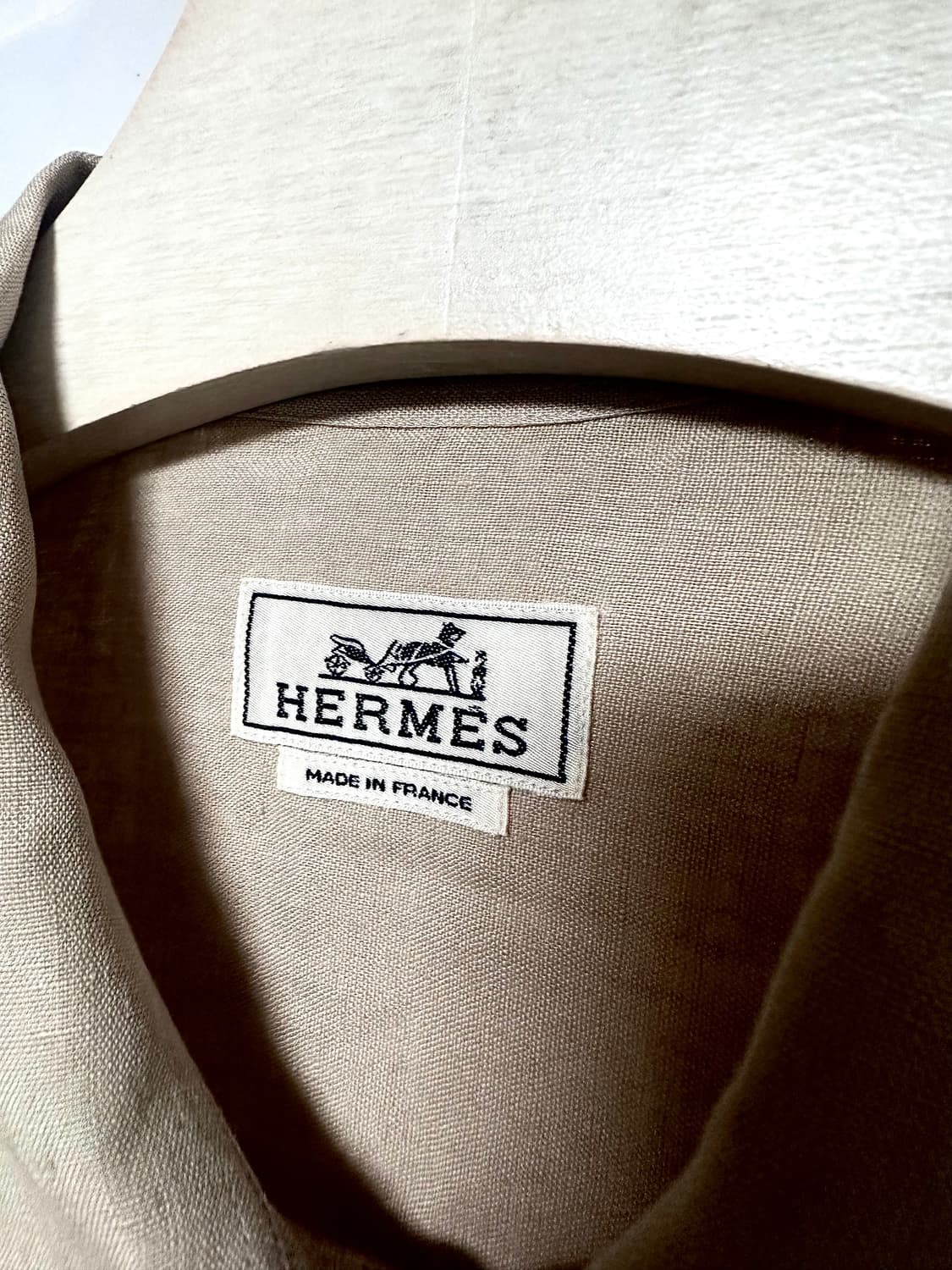 HERMÈS 90s Linen Shirt 자켓 상품이미지6