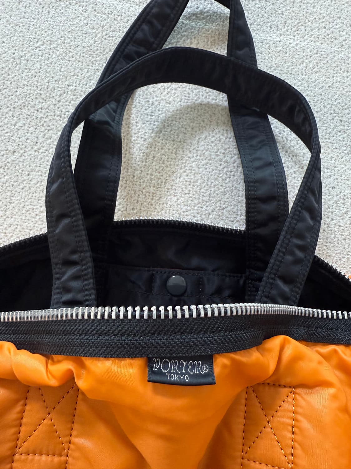 (초미품) PORTER 포터 탱커 더플백 L 블랙 보스턴백 상품이미지10