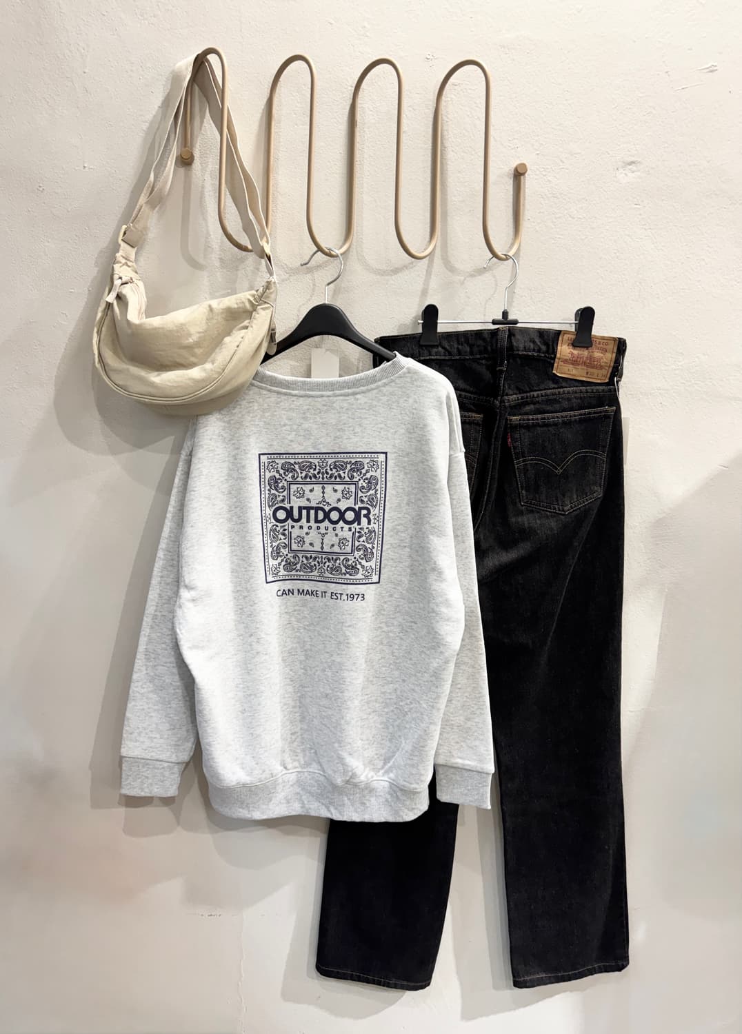 japan outdoor products 맨투맨 상품이미지8