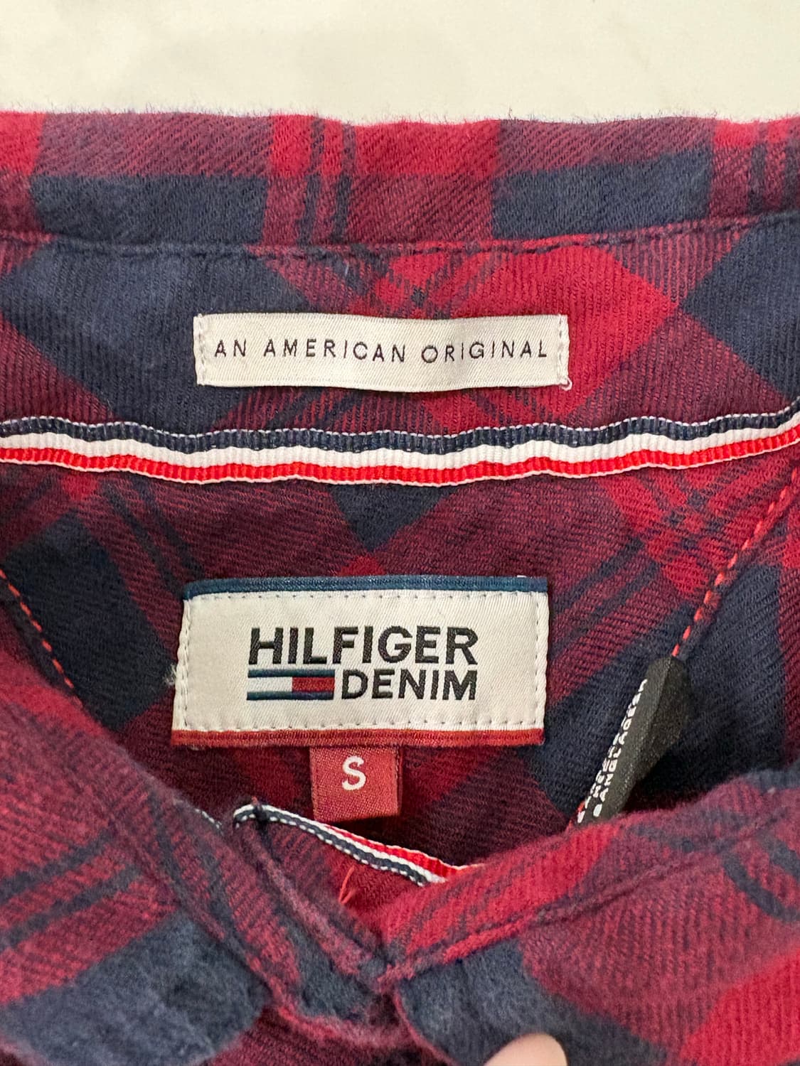 hilfiger denim Tartan checkered shirt 상품이미지3