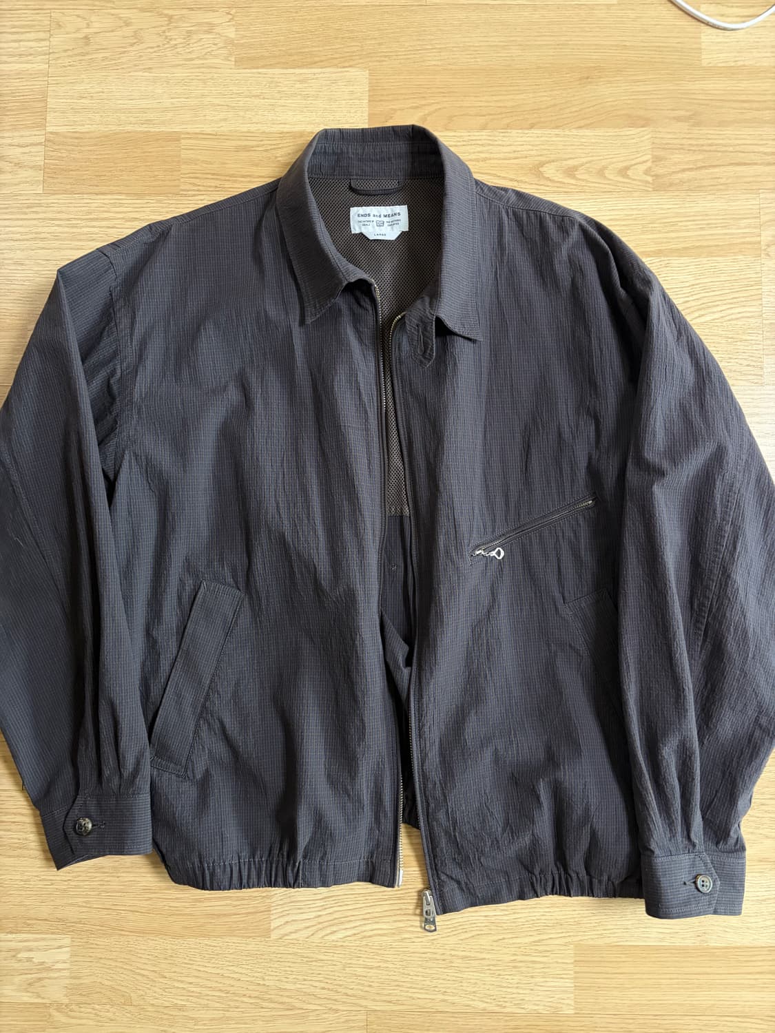 [L] ends and means 드리즐러 자켓 상품이미지1