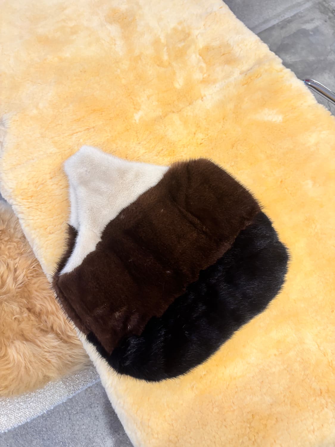 리메이크 빈티지 트리오 밍크 토트백 상품이미지1