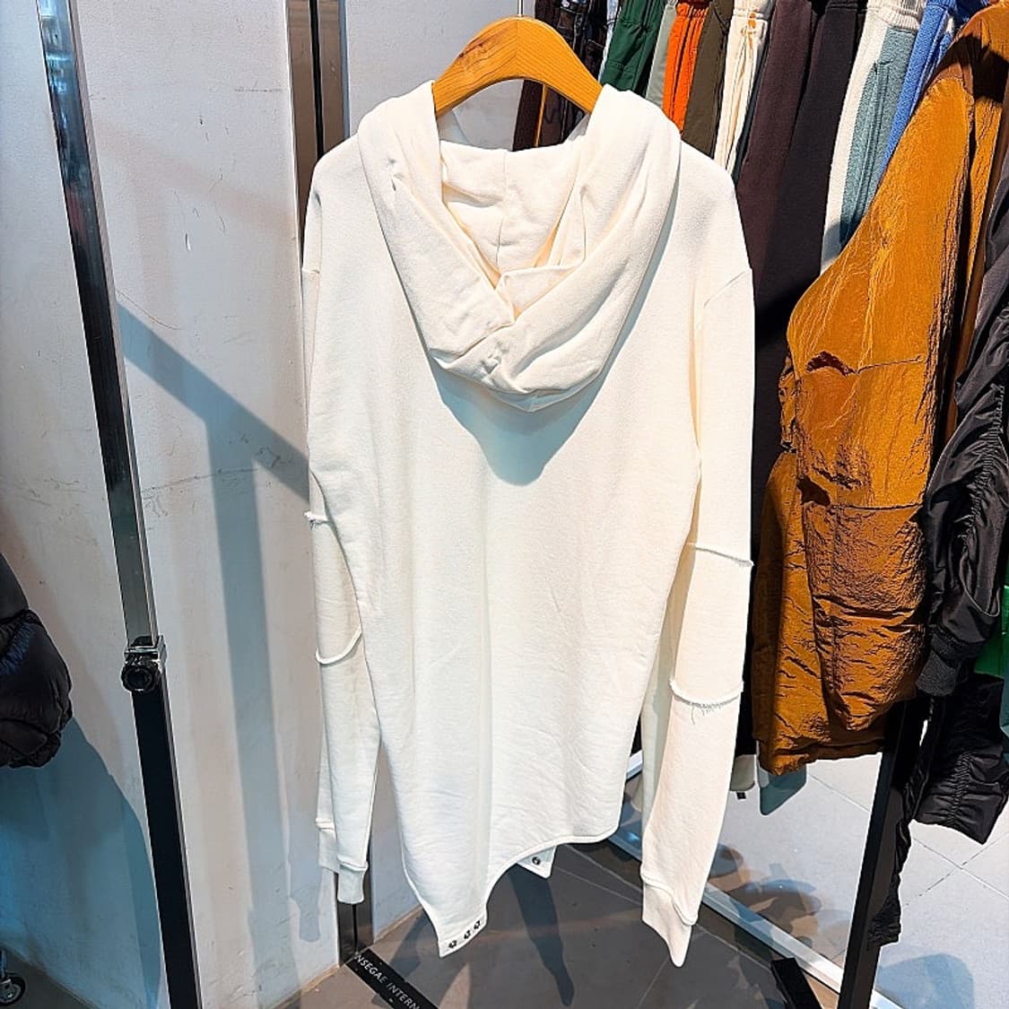 (정품/새상품) 릭 오웬스 X 챔피온 여성 자수 로고 후드 상품이미지3