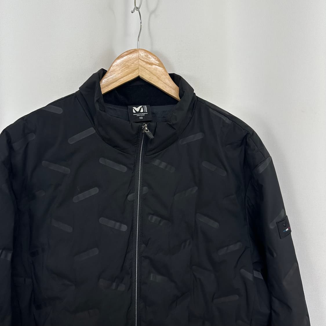 밀레 남자 경량 패딩자켓 검정 거위털 빅사이즈 110 상품이미지2