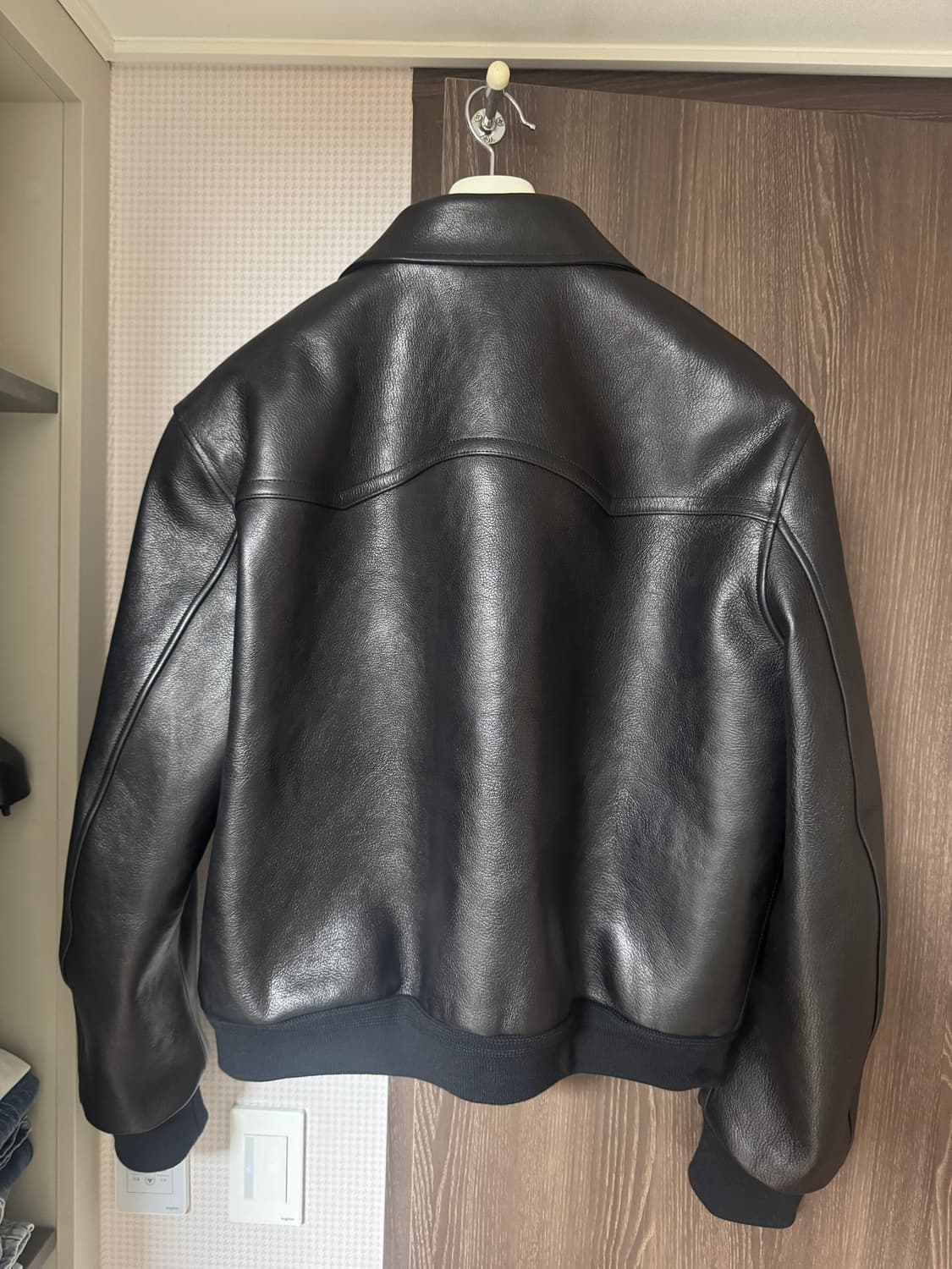 렉토 26ss 벤 고트 가죽자켓 L사이즈 새상품 판매 상품이미지3