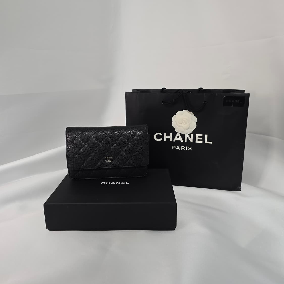 샤넬 클래식 woc 케비어 블랙 은장 상품이미지1